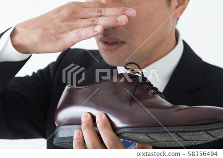 The smell of shoes 58156494