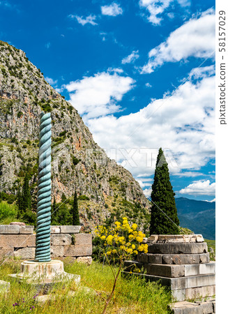 Archaeological Site of Delphi in Greece Archaeological Site of Delphi in Greece 58157029