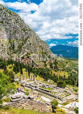 Archaeological Site of Delphi in Greece 58157048