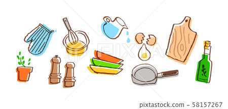 Set of various kitchen accessories Set of various kitchen accessories 58157267