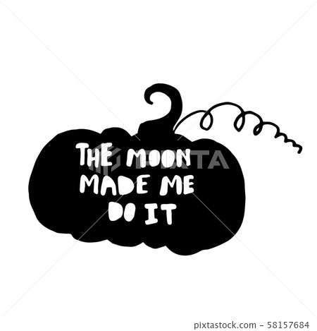 Happy halloween. Hand drawn creative calligraphy 58157684