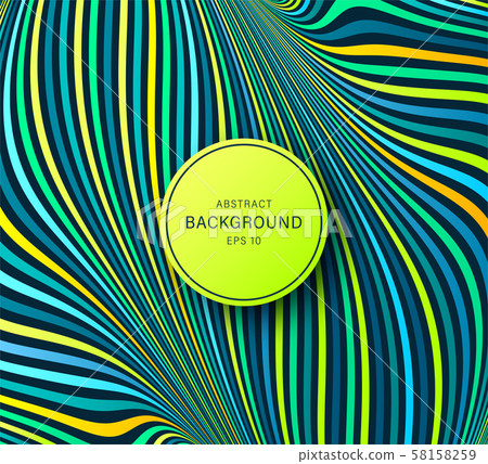 Optical illusion. Twisted striped pattern Optical illusion. Twisted striped pattern 58158259