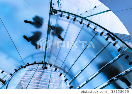 Glass Stairs 58158679