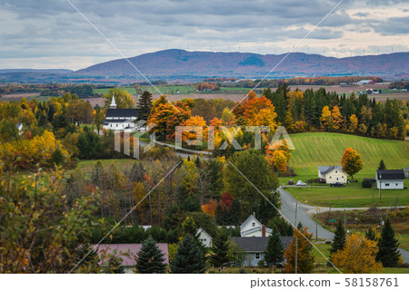 Countryside in Autumn 58158761