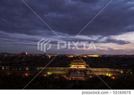 老宮殿的夜景_金木門_北京 老宮殿的夜景_金木門_北京 58160678