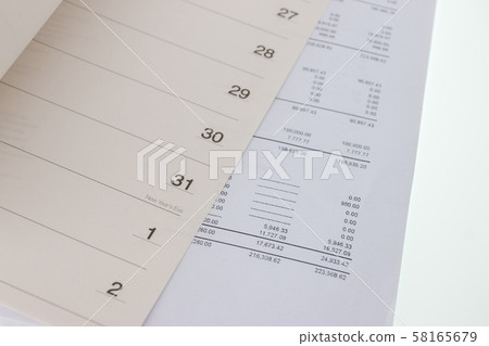 Open the diary showing the end of the Open the diary showing the end of the 58165679