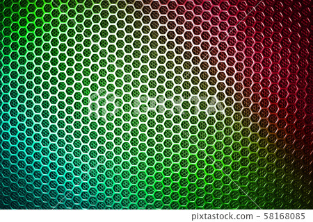 Honeycomb shape metal mesh shading with holes Honeycomb shape metal mesh shading with holes 58168085