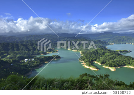 山形雕塑雕像，魚形水盆，鯛魚島。 58168733