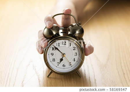 Stop alarm clock 58169347