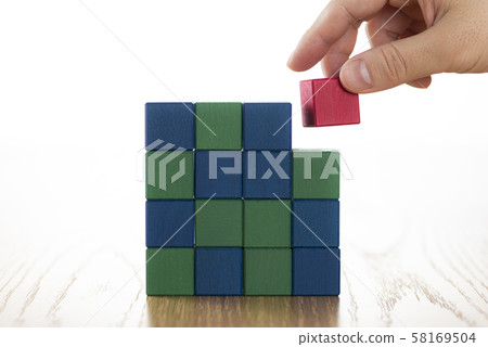 Red one hand 58169504