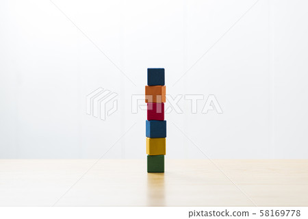 Colorful block 58169778