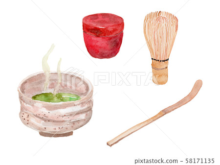 抹茶茶碗茶碗茶碗夏目水彩 抹茶茶碗茶碗茶碗夏目水彩 58171135