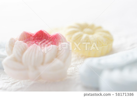 Japanese confectionery fallen goose 58171386