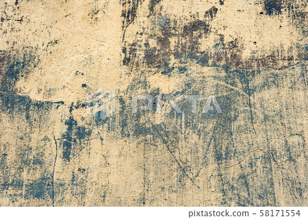 Texture of a concrete wall with cracks and scratches 58171554