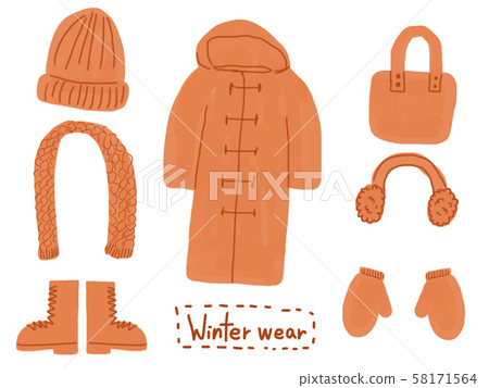 冬天的衣服 58171564