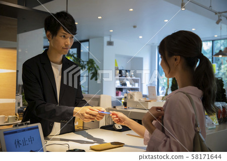 收銀機支付卡無現金 58171644