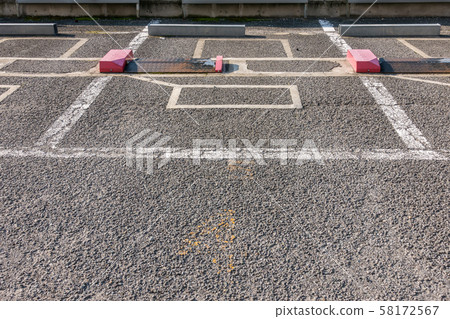 Empty parking lot 58172567