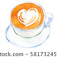 Coffee / Watercolor 58173245