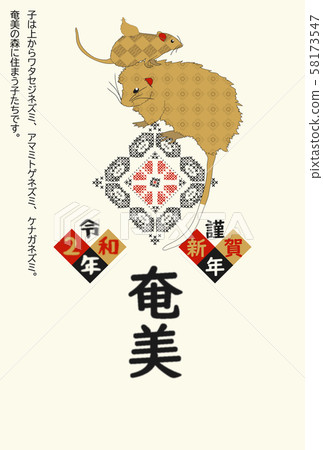 Amami New Year's card 2020 031 Amami New Year's card 2020 031 58173547