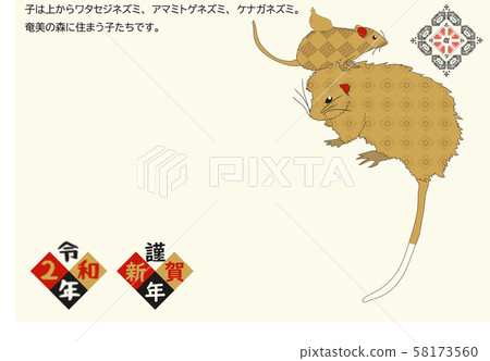 Amami New Year's card 2020 043 Amami New Year's card 2020 043 58173560