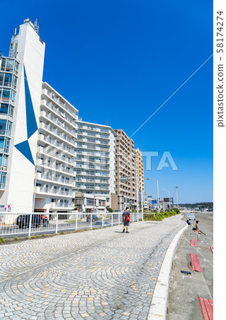 [Kanagawa Prefecture] Enoshima Katase Higashihama Beach 58174274