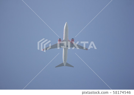 Boeing 737-800 of Thai lionair airline. 58174546