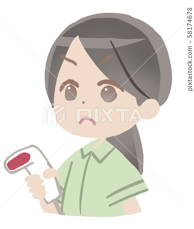 Cashier staff with a resolute attitude Cashier staff with a resolute attitude 58174678