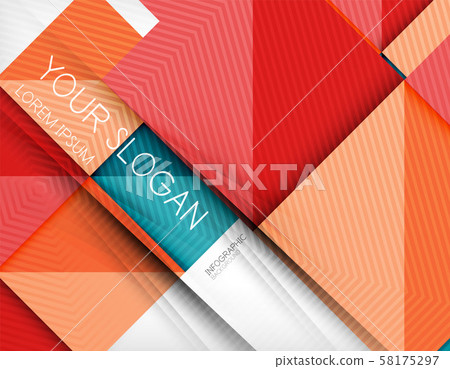 Business squares background design template composition. Glossy shiny rectangle shapes with option Business squares background design template composition. Glossy shiny rectangle shapes with option 58175297