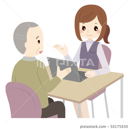 Consultation, reception, grandfather Consultation, reception, grandfather 58175830