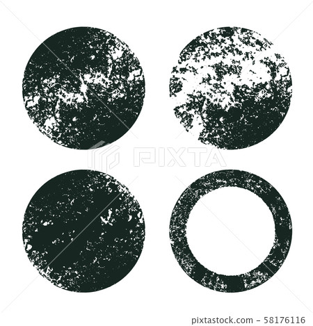 Design material circle, graze, grunge frame, dirt stamp, stamp Design material circle, graze, grunge frame, dirt stamp, stamp 58176116