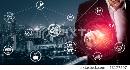 KPI Key Performance Indicator for Business Concept. 58177297