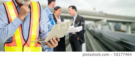 Engineering people solution service concept. 58177464