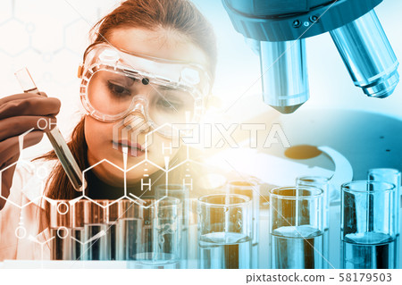 Laboratory research and development industry. 58179503