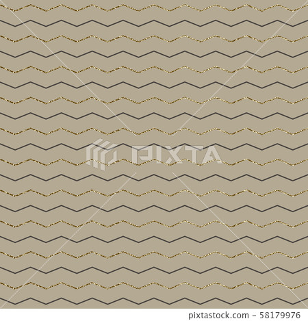 Seamless pattern with gold stripes 58179976
