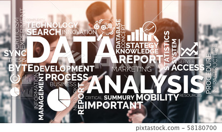 Data Analysis for Business and Finance Concept. Data Analysis for Business and Finance Concept. 58180700