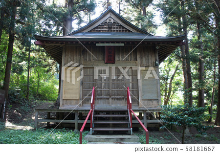 秋天的弘前郊區，大月府神社 58181667