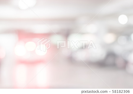 Blur abstract background bright interior space parking lot for automotive and car insurance safety concept Blur abstract background bright interior space parking lot for automotive and car insurance safety concept 58182306