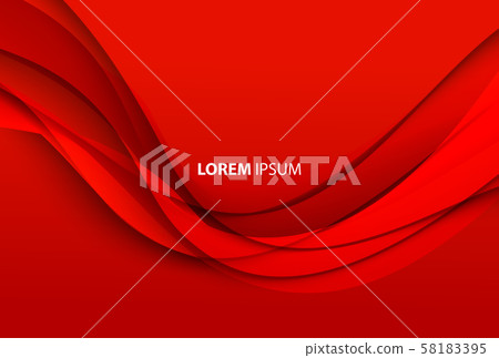 Abstract elegant red Vector Background. Vector illustration. 58183395