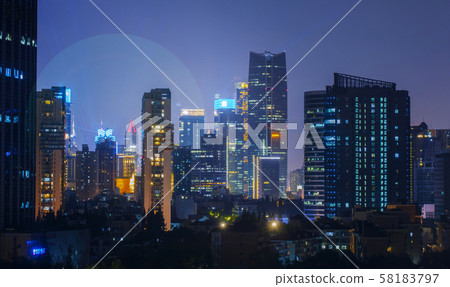 上海市,上海夜景,夜景, 上海、上海の夜景、夜景、Shanghai, Shanghai night 上海市,上海夜景,夜景, 上海、上海の夜景、夜景、Shanghai, Shanghai night 58183797