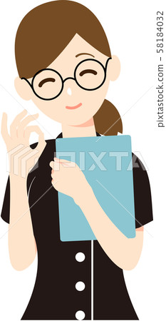Female nurse pose 3f Female nurse pose 3f 58184032