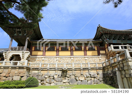 Gyeongju Bulguksa Temple, Cloister, Cheongun Bridge, Baiyun Bridge 58184190