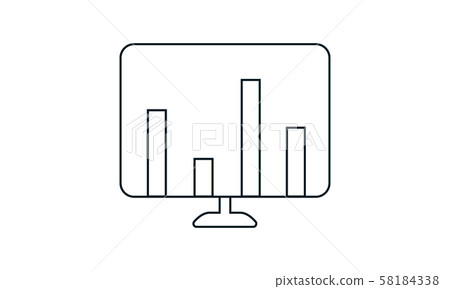 Keyword Ranking icon vector illustration . 58184338