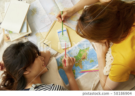 Women's trip plan Women's trip plan 58186904