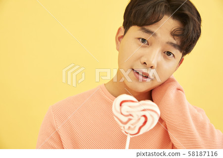 Portrait series male color back 58187116