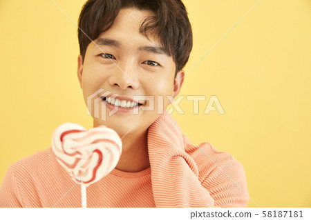 Portrait series male color back 58187181