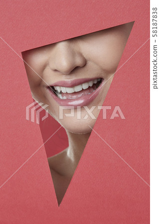 Woman paper art Woman paper art 58187838