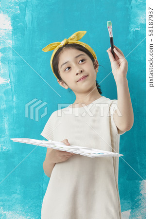 Children lifestyle drawing 58187937