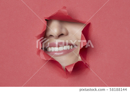 Woman paper art Woman paper art 58188144