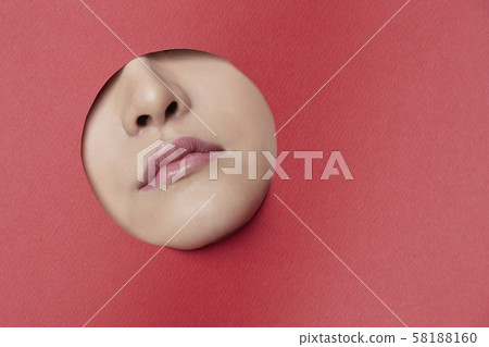 Woman paper art Woman paper art 58188160