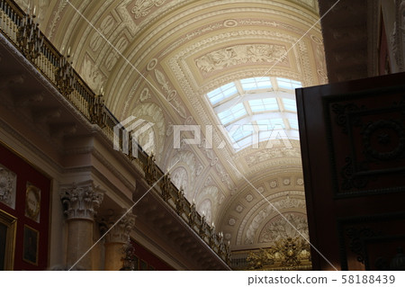 Building in the city with beautiful architecture 58188439